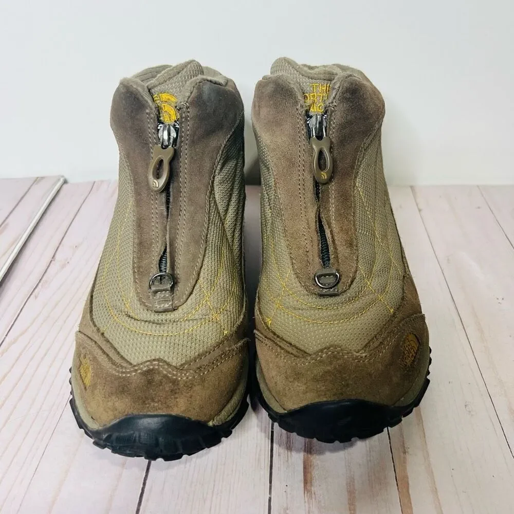 The North Face Taupe Brown Winter Hiking Boots Women’s Size 9.5